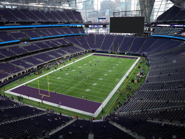 U.S. Bank Stadium - Section 322 Seat View
