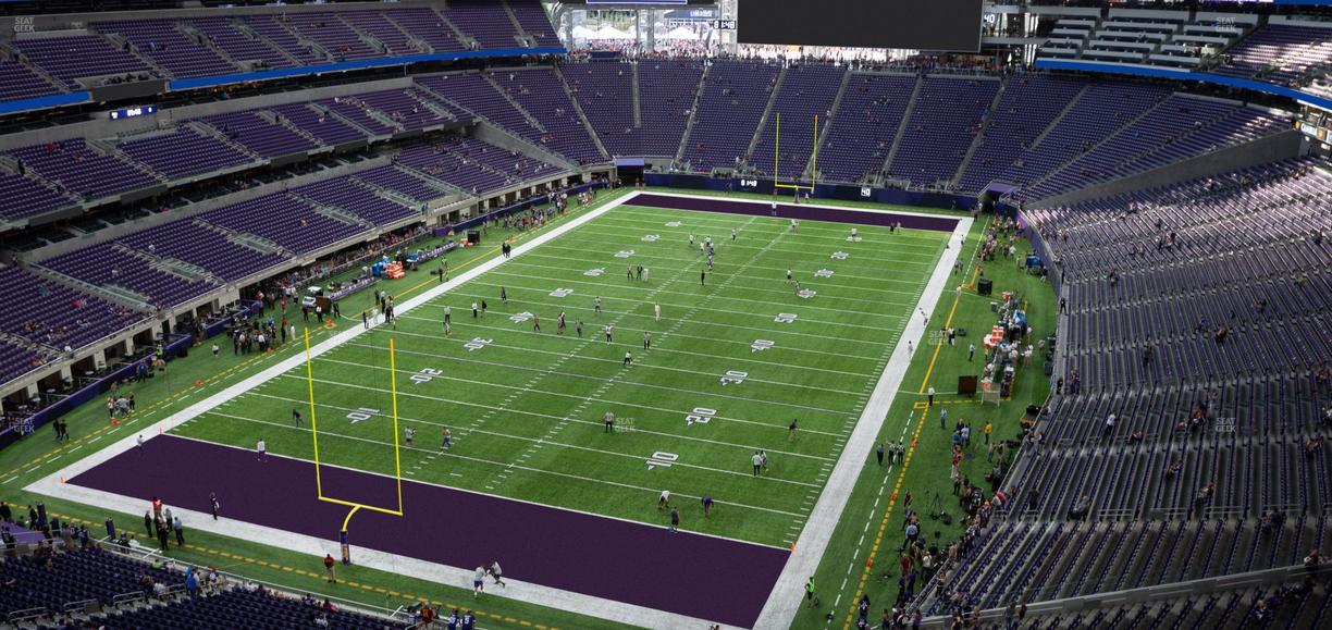 U.S. Bank Stadium - Section 323 Seat View