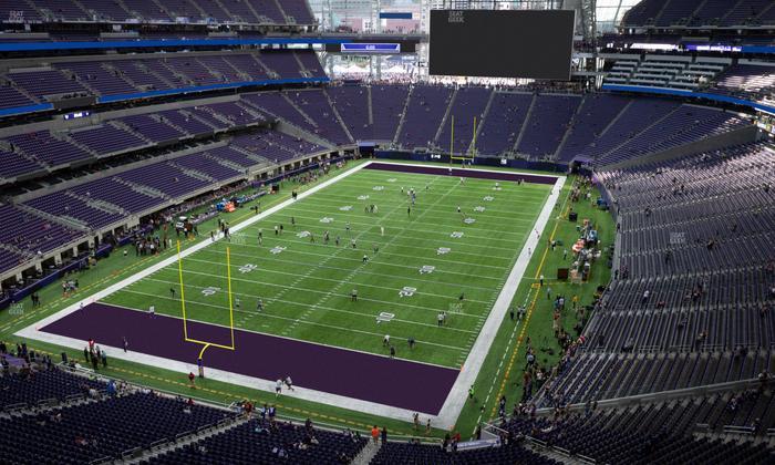 U.S. Bank Stadium - Section 323 Seat View