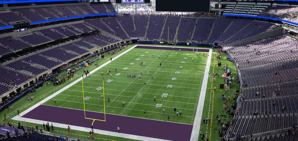 U.S. Bank Stadium - Section 324 Seat View