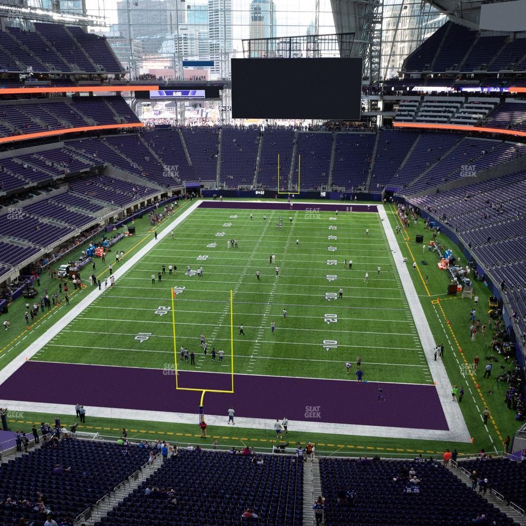 U.S. Bank Stadium - Section 325 Seat View