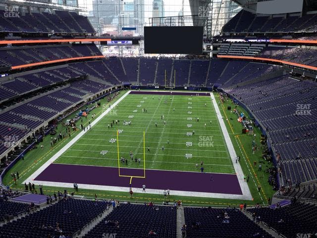 U.S. Bank Stadium - Section 325 Seat View