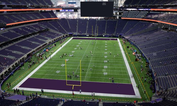 U.S. Bank Stadium - Section 325 Seat View