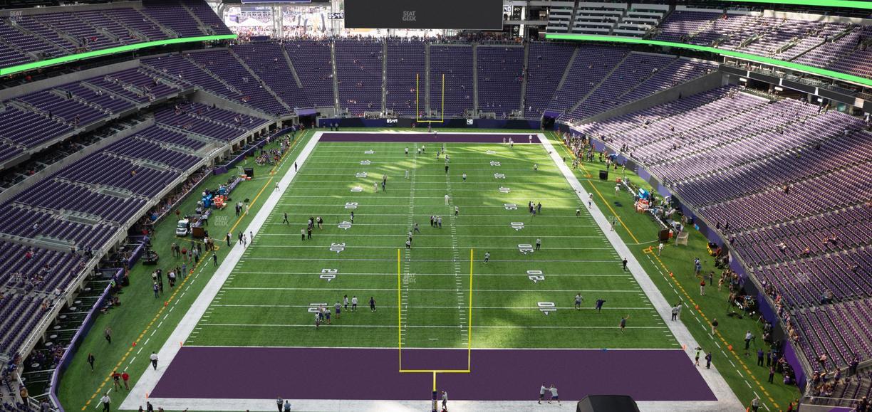 U.S. Bank Stadium - Section 327 Seat View