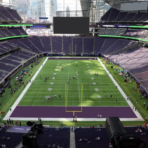 U.S. Bank Stadium - Section 327 Seat View