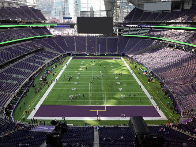 U.S. Bank Stadium - Section 327 Seat View