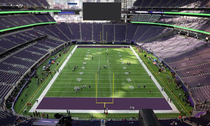 U.S. Bank Stadium - Section 327 Seat View