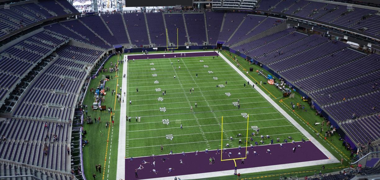 U.S. Bank Stadium - Section 328 Seat View