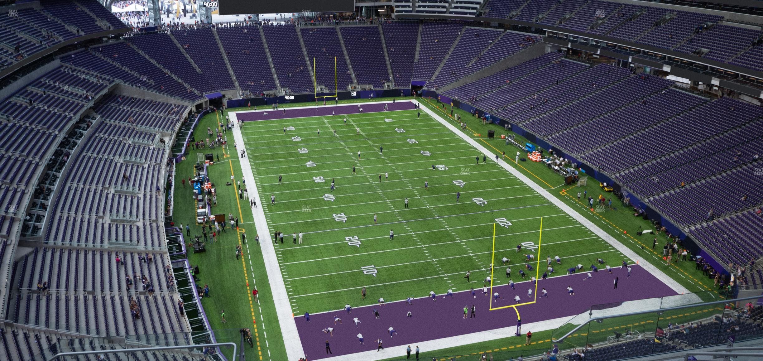 U.S. Bank Stadium - Section 329 Seat View