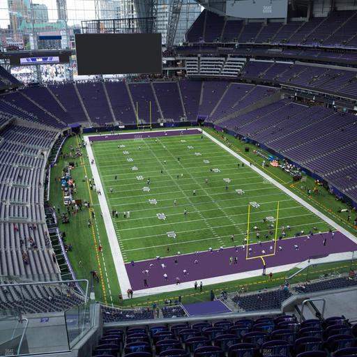 U.S. Bank Stadium - Section 329 Seat View