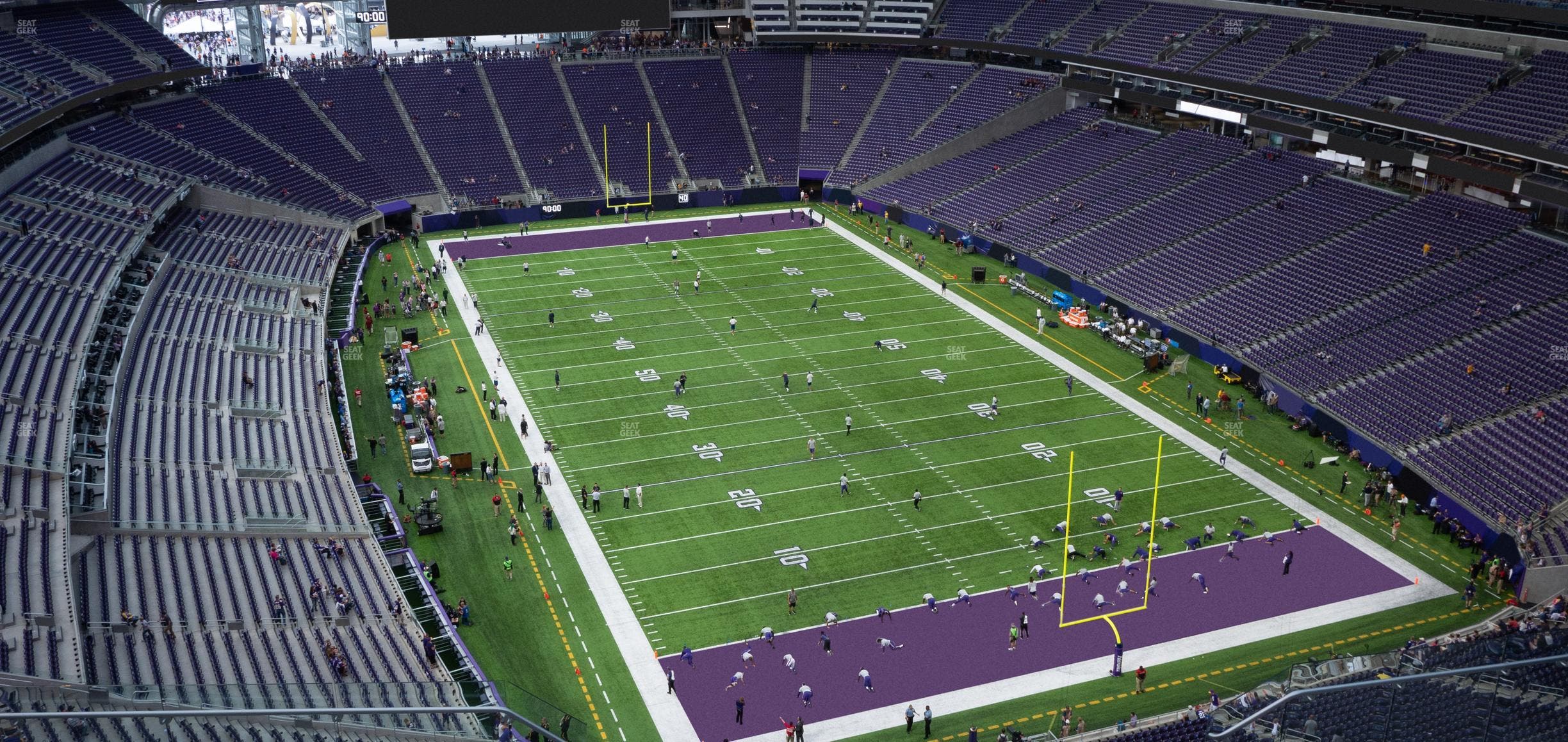 U.S. Bank Stadium - Section 330 Seat View