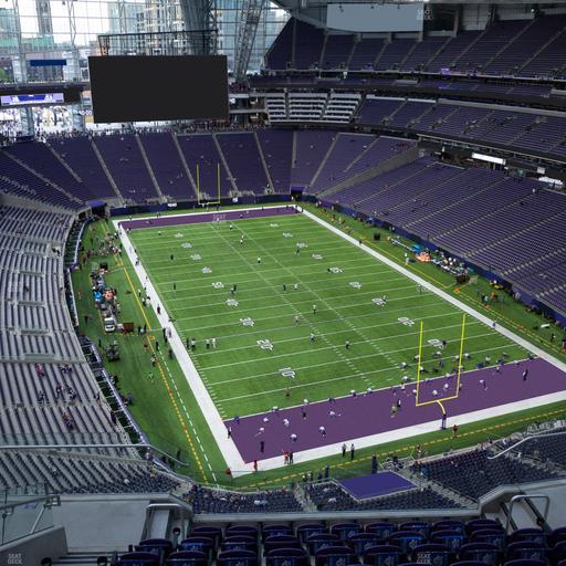 U.S. Bank Stadium - Section 330 Seat View