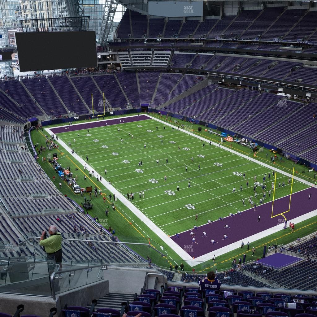 U.S. Bank Stadium - Section 332 Seat View