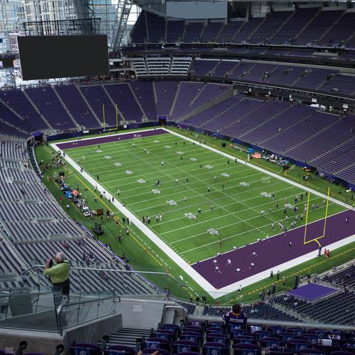 U.S. Bank Stadium - Section 332 Seat View