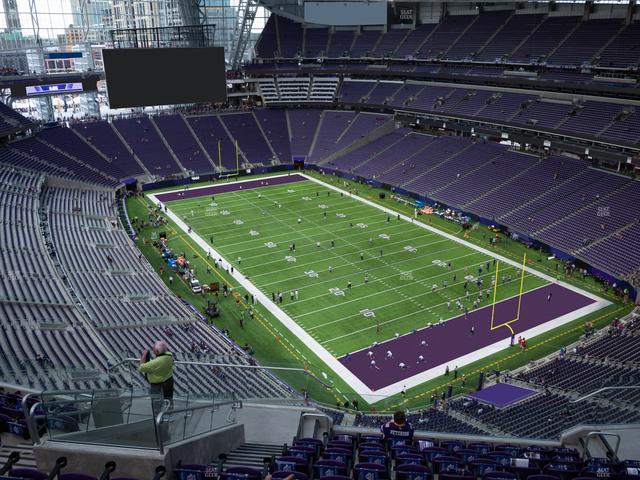 U.S. Bank Stadium - Section 332 Seat View