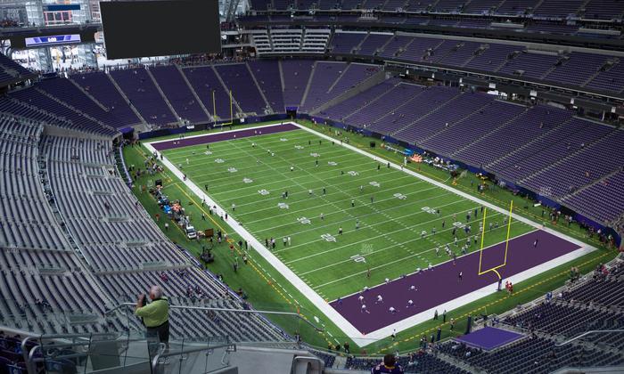 U.S. Bank Stadium - Section 332 Seat View