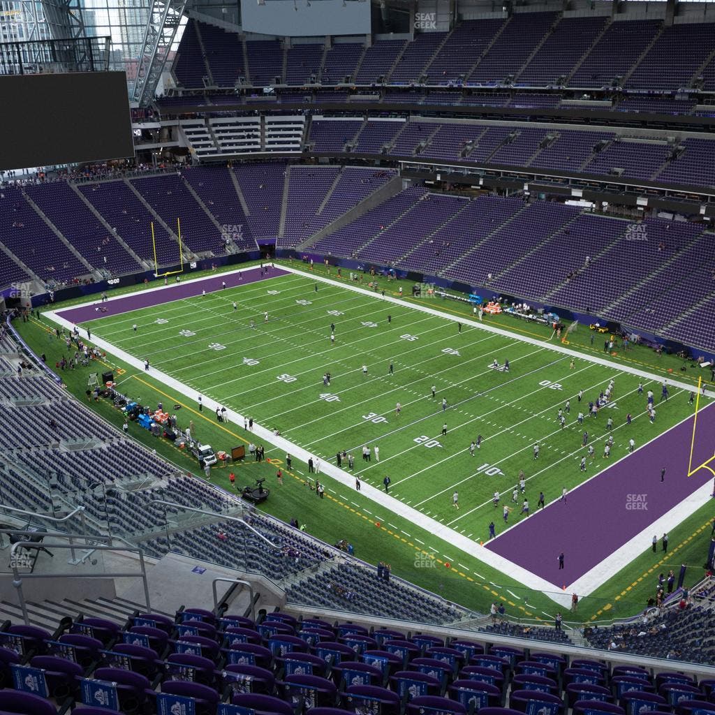 U.S. Bank Stadium - Section 334 Seat View