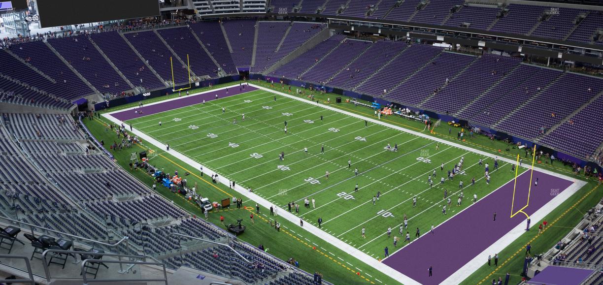 U.S. Bank Stadium - Section 334 Seat View