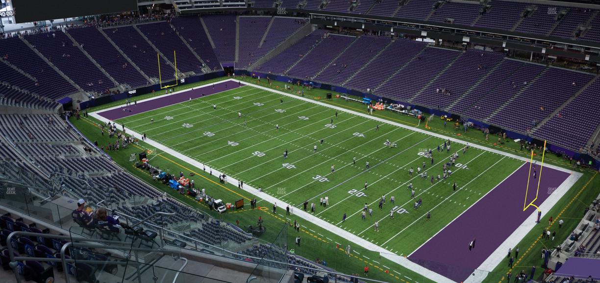 U.S. Bank Stadium - Section 335 Seat View