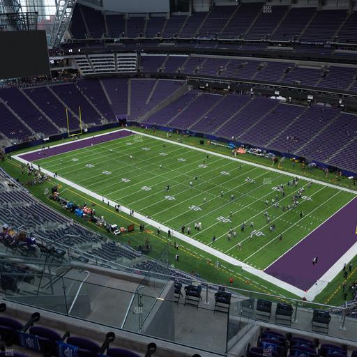 U.S. Bank Stadium - Section 335 Seat View