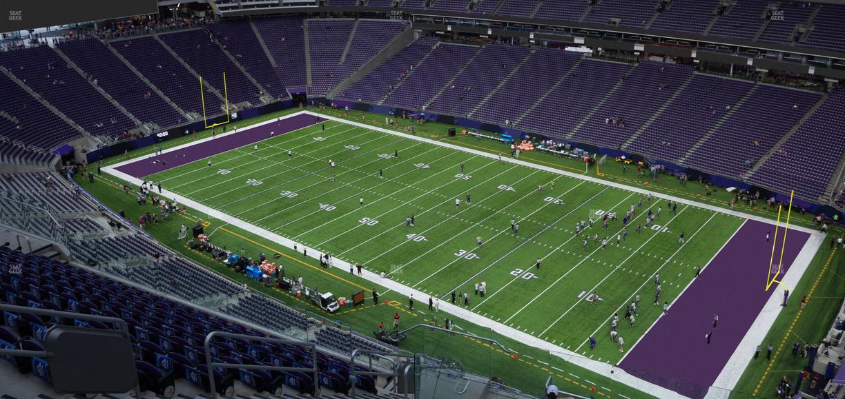 U.S. Bank Stadium - Section 336 Seat View