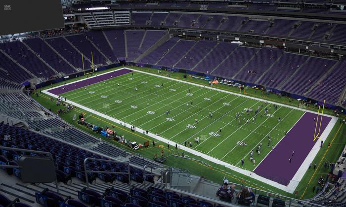 U.S. Bank Stadium - Section 336 Seat View