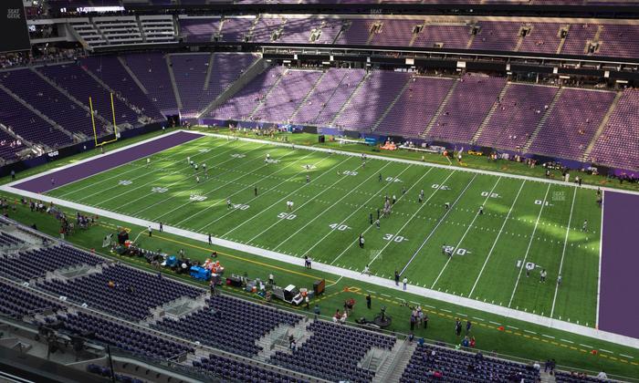 U.S. Bank Stadium - Section 337 Seat View