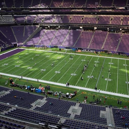 U.S. Bank Stadium - Section 338 Seat View