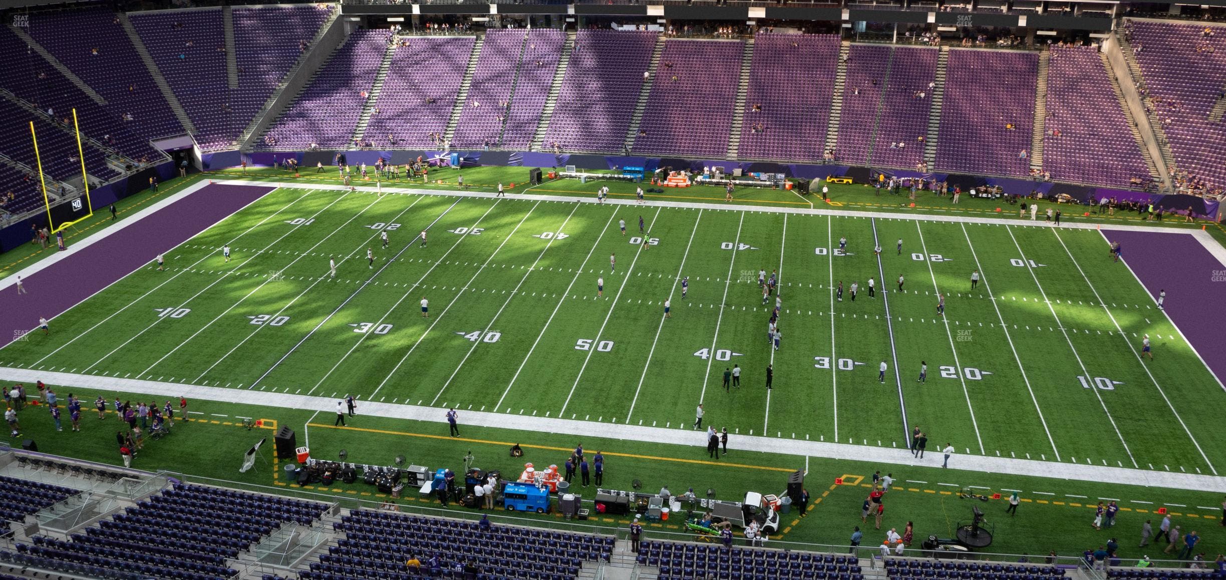 U.S. Bank Stadium - Section 340 Seat View