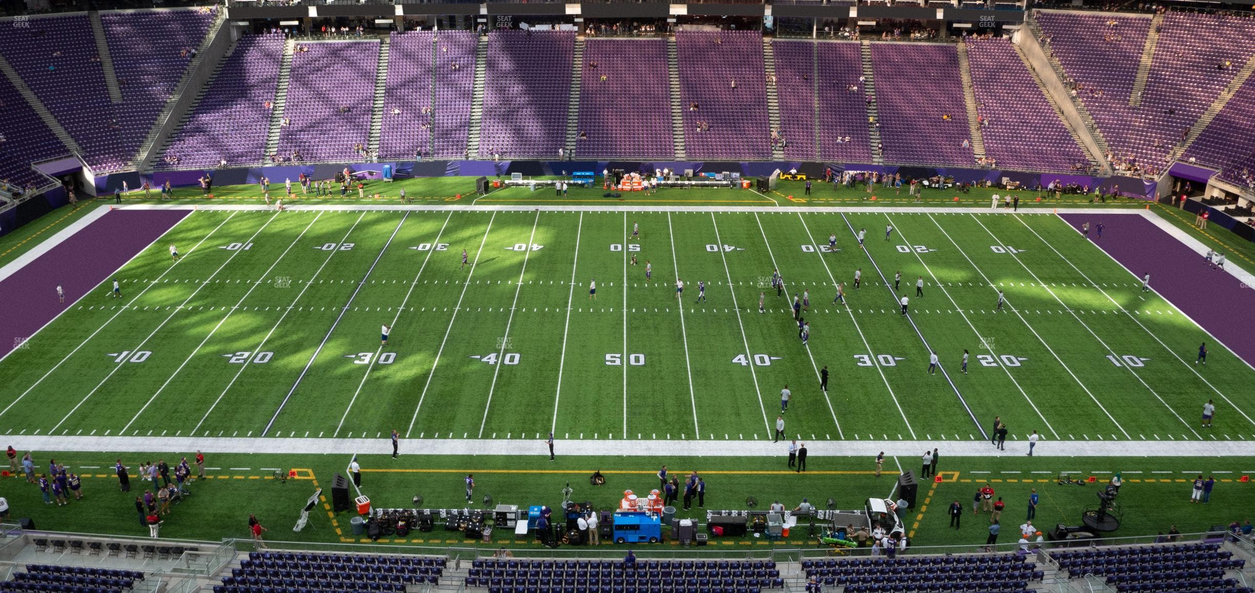 U.S. Bank Stadium - Section 341 Seat View