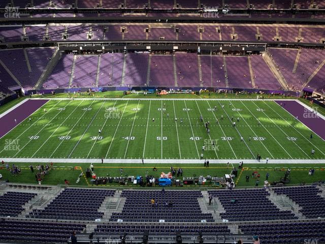 U.S. Bank Stadium - Section 341 Seat View