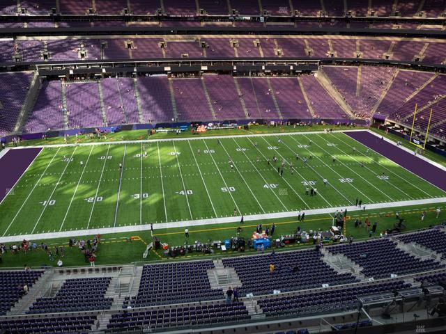 U.S. Bank Stadium - Section 342 Seat View