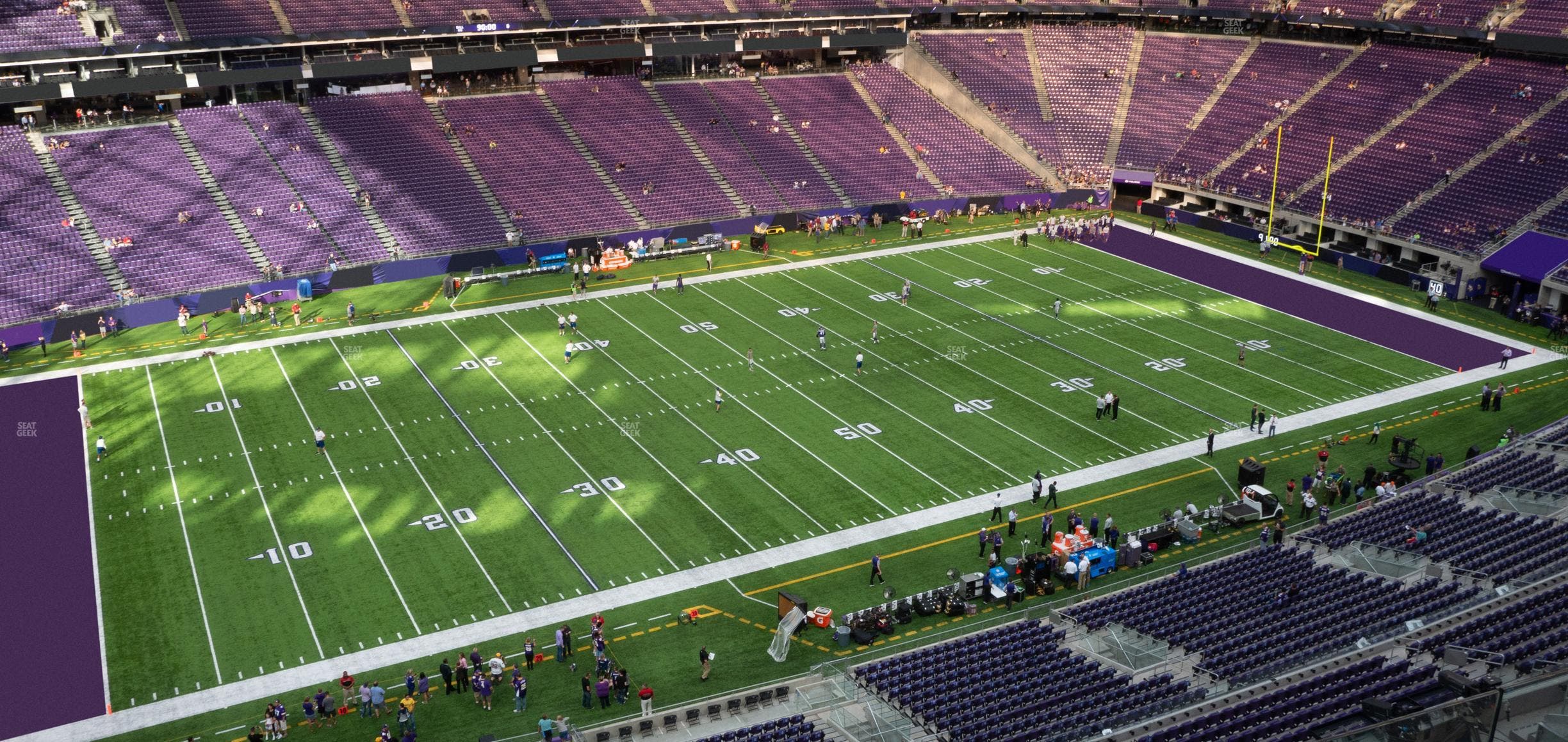 U.S. Bank Stadium - Section 344 Seat View