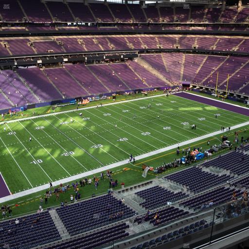 U.S. Bank Stadium - Section 345 Seat View
