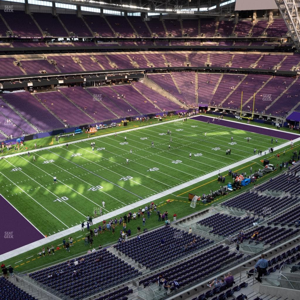 U.S. Bank Stadium - Section 346 Seat View