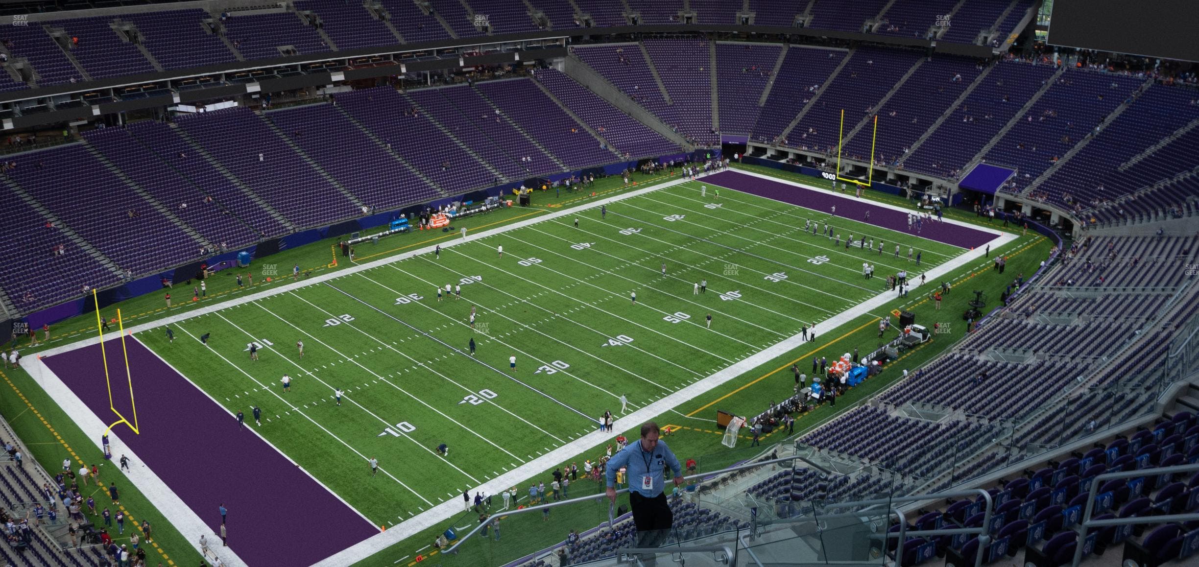U.S. Bank Stadium - Section 347 Seat View