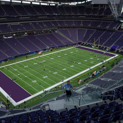 U.S. Bank Stadium - Section 347 Seat View
