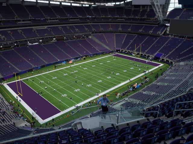 U.S. Bank Stadium - Section 347 Seat View