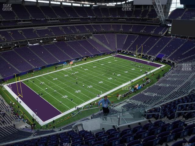 U.S. Bank Stadium - Section 347 Seat View