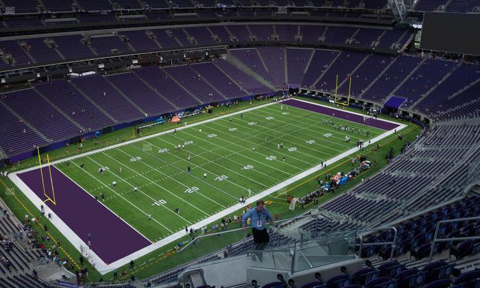 U.S. Bank Stadium - Section 347 Seat View