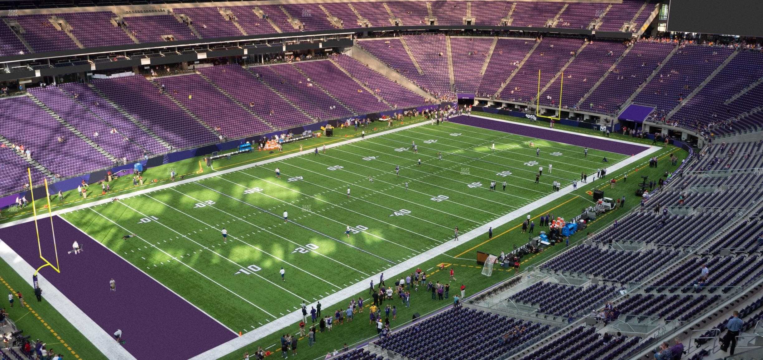 U.S. Bank Stadium - Section 348 Seat View