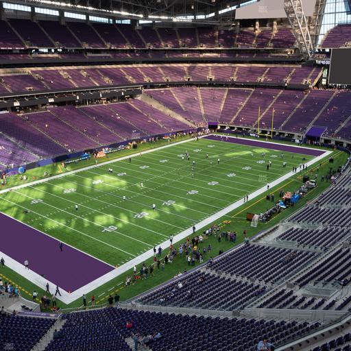 U.S. Bank Stadium - Section 349 Seat View