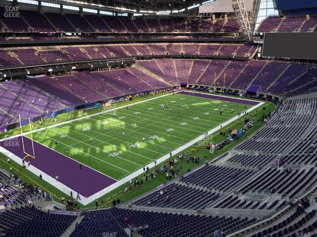 U.S. Bank Stadium - Section 349 Seat View