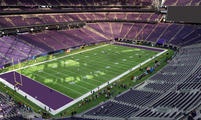 U.S. Bank Stadium - Section 349 Seat View