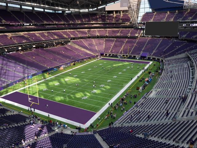 U.S. Bank Stadium - Section 350 Seat View