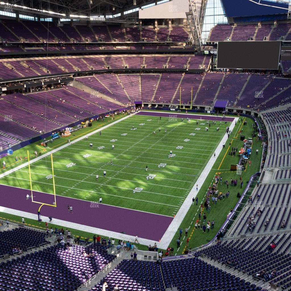 U.S. Bank Stadium - Section 351 Seat View