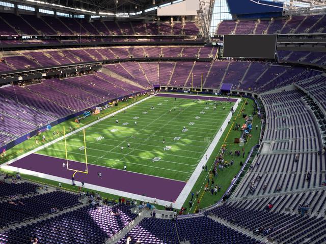 U.S. Bank Stadium - Section 351 Seat View