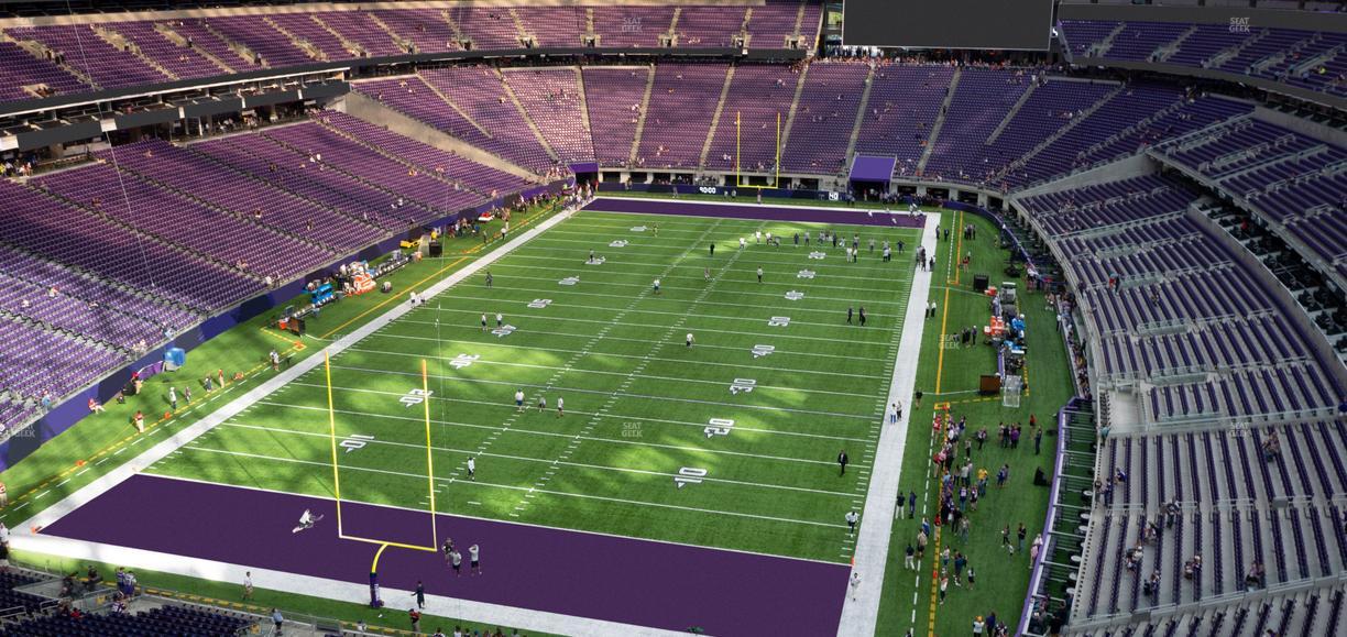U.S. Bank Stadium - Section 352 Seat View