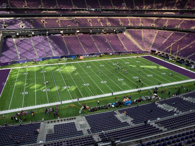 U.S. Bank Stadium - Section C 10 Seat View
