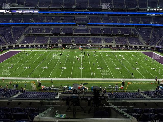 U.S. Bank Stadium - Section C 3 Seat View